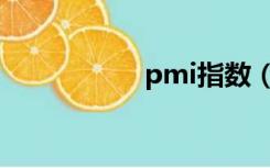 pmi指数（pmi指数）