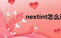 nextint怎么读（nextint）