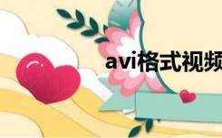 avi格式视频（avc格式）