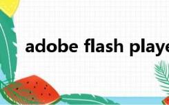 adobe flash player版本太旧怎么更新