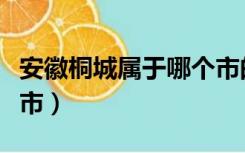 安徽桐城属于哪个市的（安徽桐城市属于哪个市）