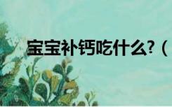 宝宝补钙吃什么?（宝宝补钙要吃什么）