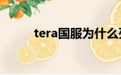 tera国服为什么死服（tera国服）