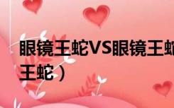 眼镜王蛇VS眼镜王蛇（帝皇眼镜蛇王vs眼镜王蛇）