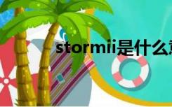 stormii是什么意思（stormii）