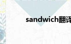 sandwich翻译（sandwich）