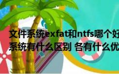 文件系统exfat和ntfs哪个好（exFAT文件系统和NTFS文件系统有什么区别 各有什么优缺点 _360）