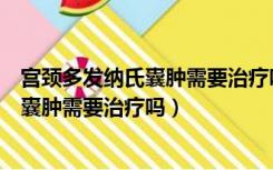 宫颈多发纳氏囊肿需要治疗吗不打麻药疼吗（宫颈多发纳氏囊肿需要治疗吗）