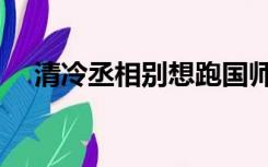 清冷丞相别想跑国师拐妻史（清冷丞相）