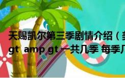 天赐凯尔第三季剧情介绍（美剧 amp lt  amp lt 天赐 amp gt  amp gt 一共几季 每季几集 最新一季什么时）