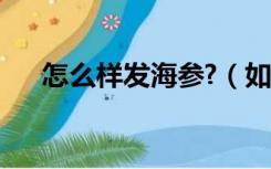 怎么样发海参?（如何发海参最好方法）