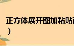 正方体展开图加粘贴面（正方体展开图可粘贴）