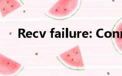 Recv failure: Connection was reset