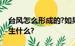 台风怎么形成的?如果2个台风撞到一起,会发生什么?