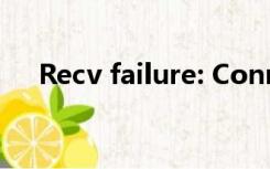 Recv failure: Connection was reset