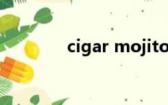 cigar mojito香烟（cigar）