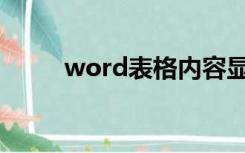 word表格内容显示不全,如何换页