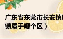 广东省东莞市长安镇属于哪个区（东莞市长安镇属于哪个区）