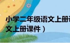 小学二年级语文上册课件教案（小学二年级语文上册课件）