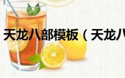 天龙八部模板（天龙八部资料个人说明复制）