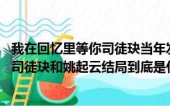 我在回忆里等你司徒玦当年发生什么事（我在回忆里等你 中司徒玦和姚起云结局到底是什么）