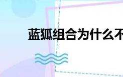 蓝狐组合为什么不火了（蓝狐组合）