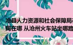 沧县人力资源和社会保障局在哪（沧州人力资源和社会保障局在哪 从沧州火车站坐哪路公交车能）