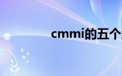 cmmi的五个级别（cmm）