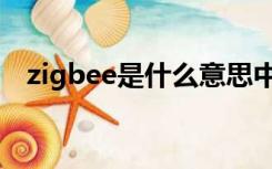 zigbee是什么意思中文（zigbee怎么读）