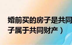 婚前买的房子是共同财产吗?（婚前购买的房子属于共同财产）