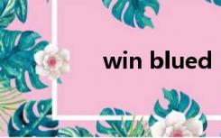 win blued（win blue）