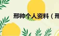 邢帅个人资料（邢帅网络学院官网）