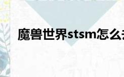 魔兽世界stsm怎么去（魔兽世界stsm）