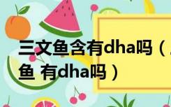 三文鱼含有dha吗（三文鱼是海鱼吗  还是河鱼 有dha吗）