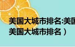 美国大城市排名:美国繁华的10大城市排名（美国大城市排名）