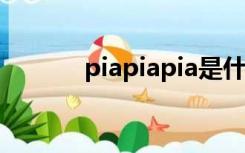 piapiapia是什么歌（piapia）