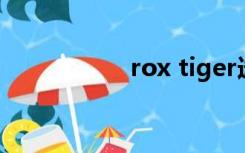 rox tiger选手（rox）