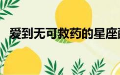 爱到无可救药的星座配对（爱到无可救药）