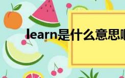 learn是什么意思啊（ie是什么意思）