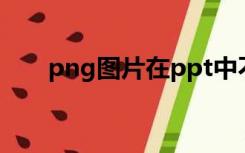 png图片在ppt中不透明（png图片）