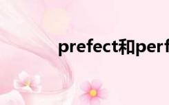 prefect和perfect（prefect）