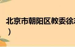 北京市朝阳区教委徐志辉（北京市朝阳区教委）