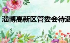 淄博高新区管委会待遇（淄博高新区管委会）