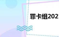 罪卡组2021（罪卡组）