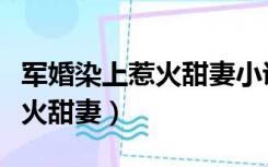 军婚染上惹火甜妻小说免费阅读（军婚染上惹火甜妻）