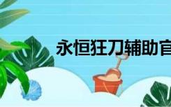 永恒狂刀辅助官网（永恒狂刀）