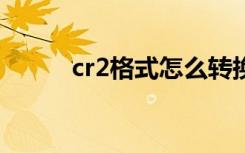 cr2格式怎么转换jpg（cr2格式）