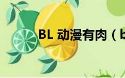 BL 动漫有肉（bl动漫多肉贴吧）