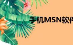 手机MSN软件（手机msn）