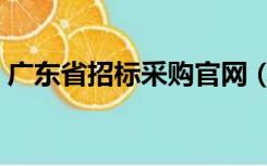 广东省招标采购官网（广东采联采购招标网）